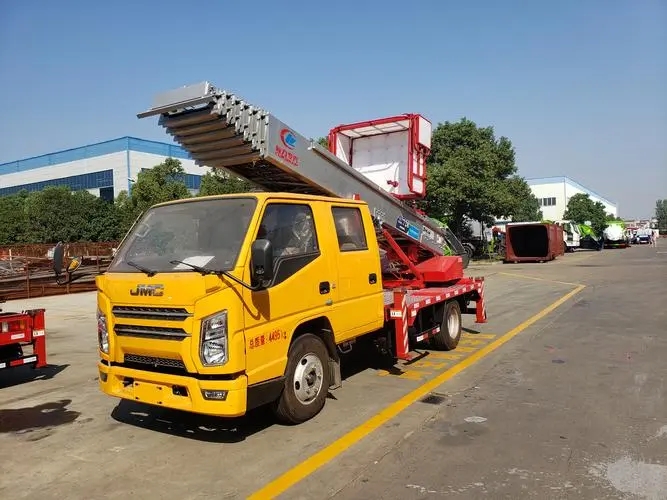 临城县附近云梯车出租 砂石搬运